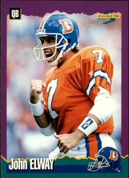 John Elway Denver Broncos 1994 Score NFL #7